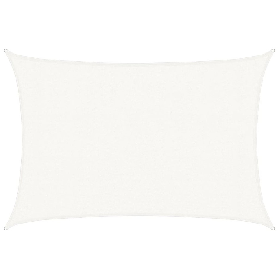 Toldo de vela blanco HDPE 160 g/m² 3x4