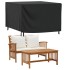Cubiertas muebles jardín 2 uds impermeable 420D 135x135x90
