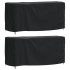 Cubiertas muebles jardín 2 uds impermeable 420D 180x70x90