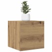 Mueble de pared para TV roble artisan 30,5x30x30 cm
