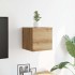 Mueble de pared para TV roble artisan 30,5x30x30