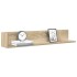 Estantes pared 2 uds madera roble Sonoma 100x16,5x16,5