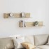 Estantes pared 2 uds madera roble Sonoma 100x16,5x16,5