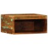Mueble de TV de pared madera maciza reciclada 40x30x19