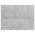 Armario de lavabo contrachapada gris hormigón 60x38,5x45