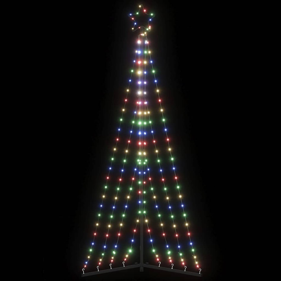 Árbol de Navidad LED 339 LEDs de colores 187