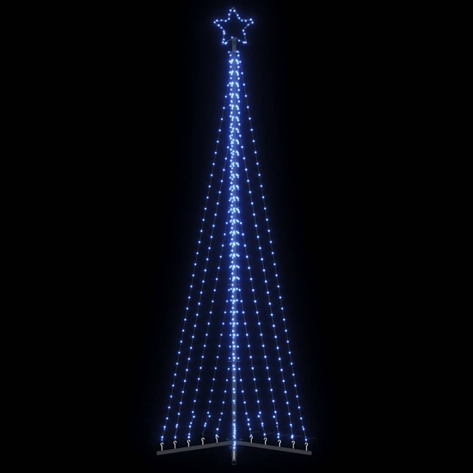 Árbol de Navidad LED 495 LEDs azul 300,5