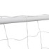 Portería de fútbol con red acero blanco 182x61x122