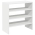 Zapateros 2 uds apilables blanco 60x30x30,5