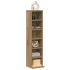 Mueble de CD madera de ingeniería roble artisan 21x20x88