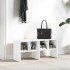 Zapatero apilable blanco 89,5x30x40