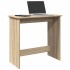 Escritorio madera contrachapada color roble Sonoma 80x40x75