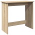 Escritorio madera contrachapada color roble Sonoma 80x40x75