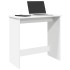 Escritorio de madera contrachapada blanco 80x40x75