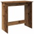 Escritorio de madera ingeniería madera envejecida 80x40x75