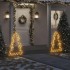 Árbol de Navidad luces decorativas con estacas 115 LED 90