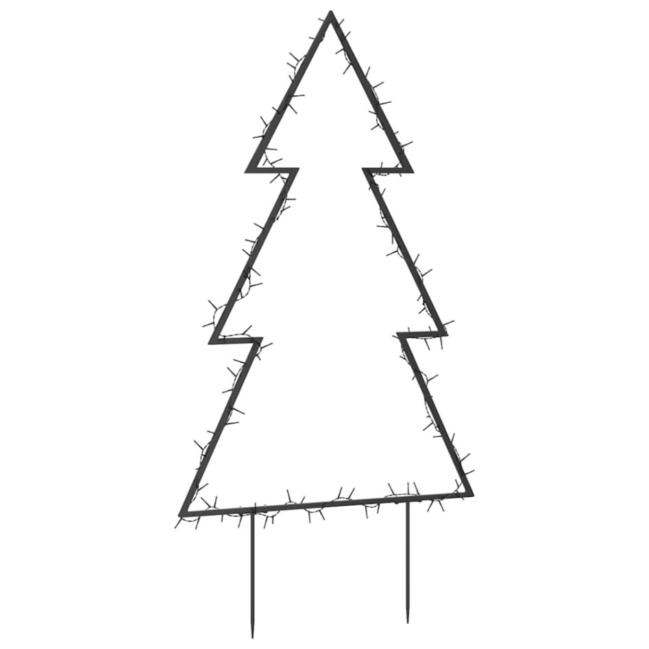 Árbol de Navidad luces decorativas con estacas 115 LED 90