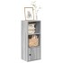 Estantería madera de ingeniería gris sonoma 31x24x77