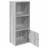 Estantería madera de ingeniería gris sonoma 31x24x77