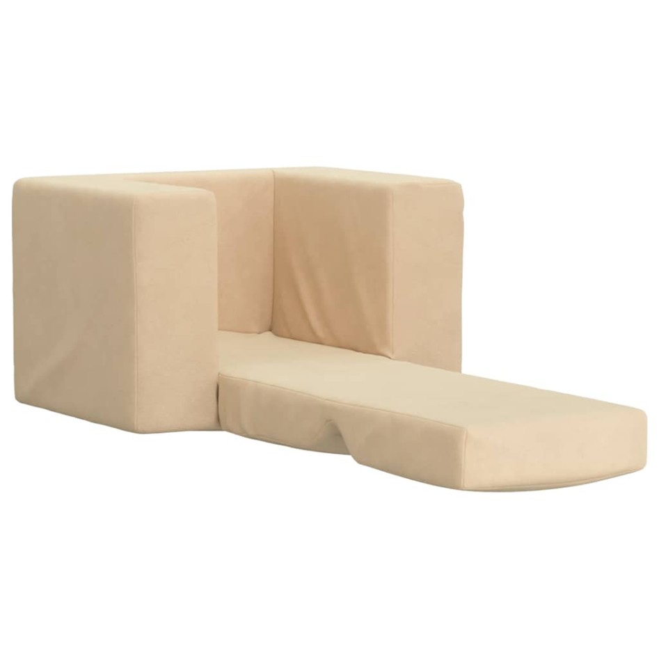 Sofá cama infantil felpa suave color