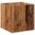 Jardinera de madera contrachapada madera vieja 40x40x40