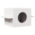 Casa para gatos de madera maciza de pino blanco 51x35x30