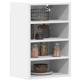 Armario colgante cocina contrachapada blanco 40x29,5x60