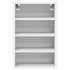 Armario colgante cocina contrachapada blanco 40x29,5x60