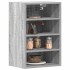 Armario colgante madera ingeniería gris sonoma 40x29,5x60