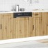Panel lavavajillas Lucca madera contrachapada roble