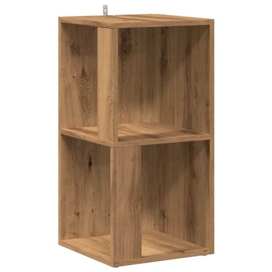 Mueble de esquina madera ingeniería roble artisan 33x33x67