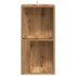 Mueble de esquina madera ingeniería roble artisan 33x33x67