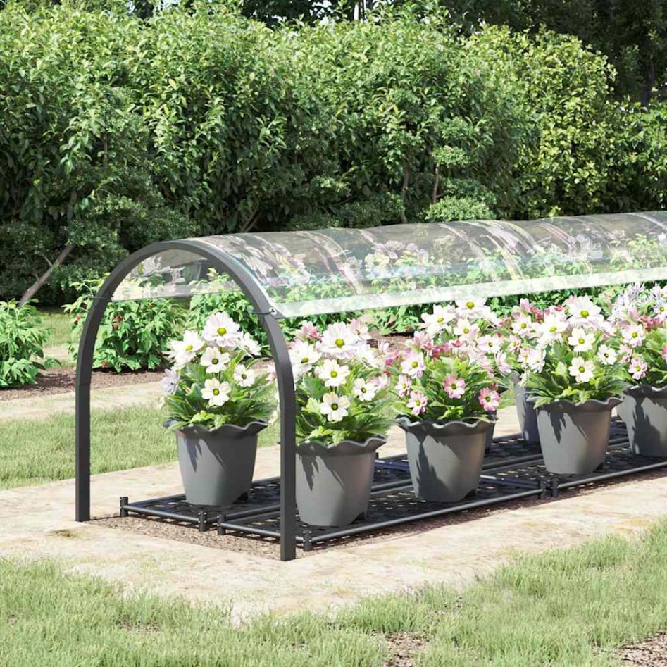 Lona transparente con ojales PVC 1x5