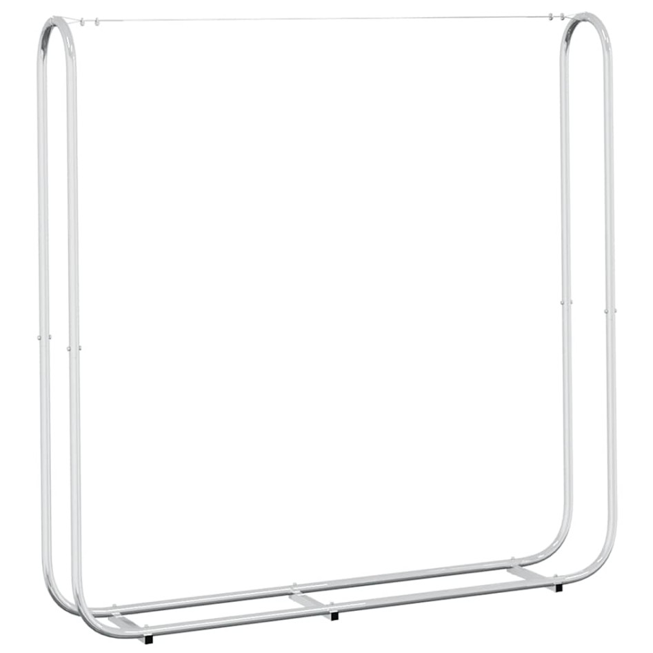 Leñero acero galvanizado 150x25x150