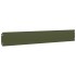 Bordes césped 10 uds acero laminado frío verde oliva 15x103