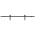 Kit de herrajes para puertas correderas acero negro 183