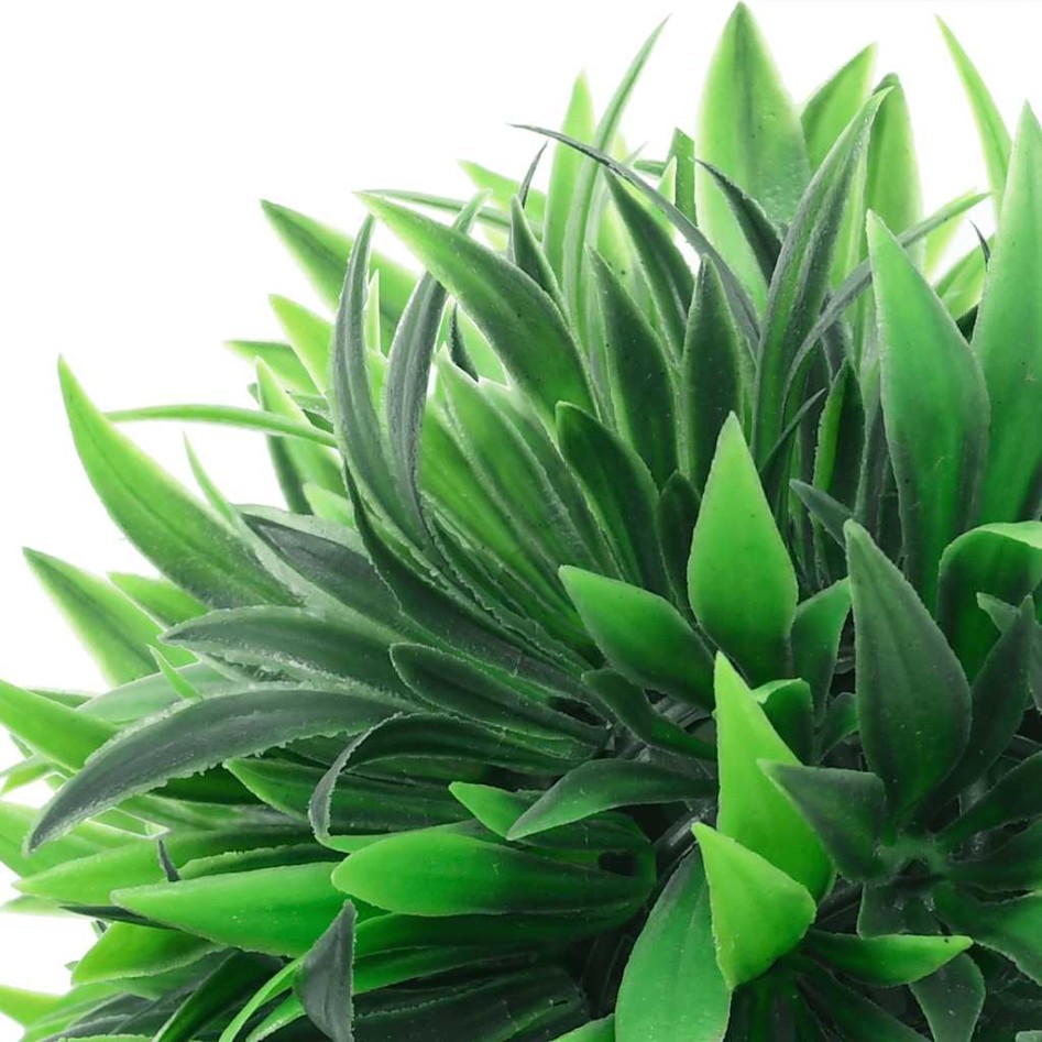 Bolas de boj artificial con luces LED 4 unidades 15