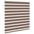 Estor cebra marrón 140x150 cm tejido ancho 135,9 cm