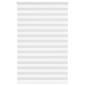 Estor cebra blanco 150x200 cm tejido ancho 145,9 cm