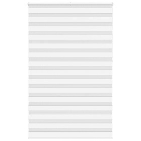 Estor cebra blanco 150x230 cm tejido ancho 145,9 cm