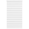Estor cebra blanco 130x200 cm tejido ancho 125,9 cm poliéster