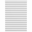 Estor cebra gris claro 155x230cm tejido ancho 150,9cm poliéster