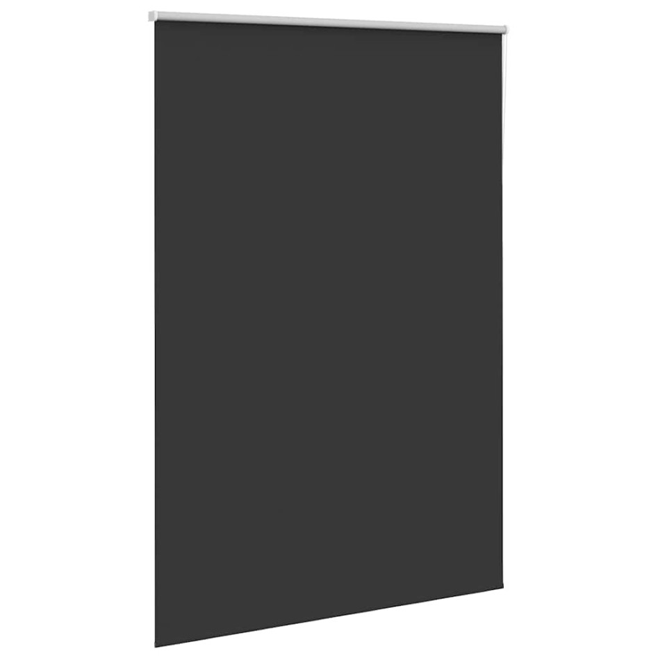Estor Enrollable Opaco negro 145x210 cm Tela Ancho 141,6