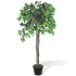 Árbol/ Planta de ficus artificial en maceta, 110