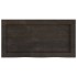 Encimera de baño madera tratada marrón oscuro 60x30x(2-6)