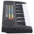 Teclado eléctrico de piano 37 teclas con micrófono para