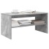 Mueble de TV madera contrachapada gris hormigón 80x40x40