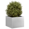 Jardinera 40x40x30 cm de acero galvanizado