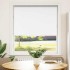 Estor Enrollable Opaco Blanco 160x230 cm Tela Ancho 156,6