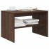 Mueble para TV madera contrachapada marrón roble 60x40x40